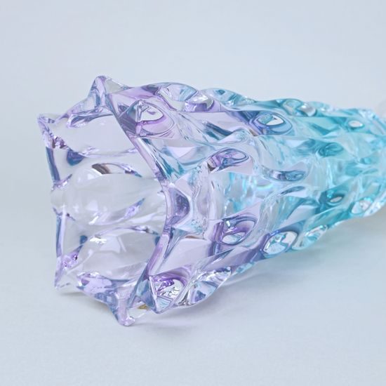 Váza SAMBA Gradient 40,5 cm na nožce, Bohemia Treasury