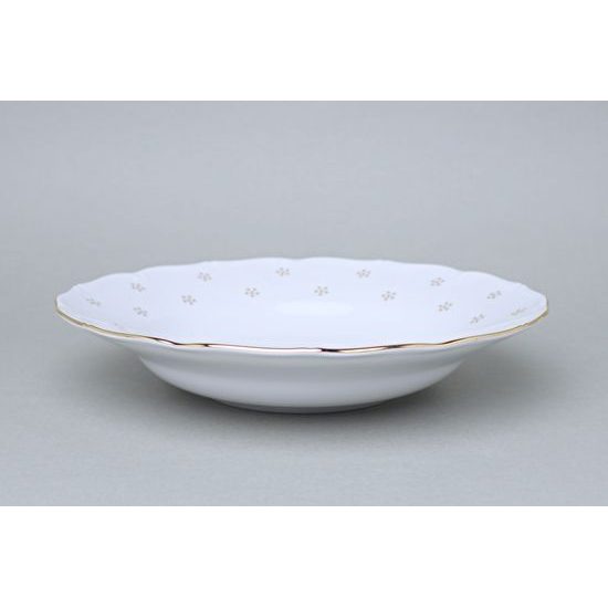 Talíř hluboký 24 cm, Verona zlatá Valbella, G. Benedikt