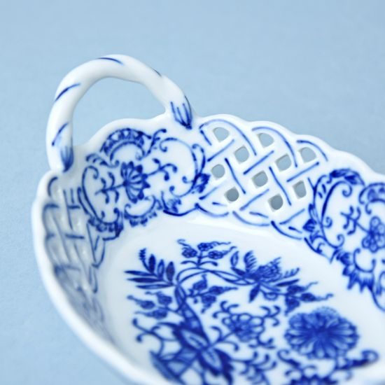 Basket perforated 11 cm, Original Blue Onion Pattern