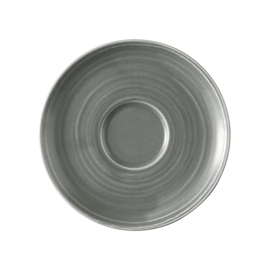 Terra PEARL GREY: Podšálek 16,5 cm, porcelán Seltmann