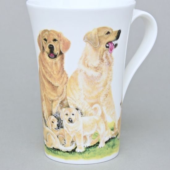 Dogs Collection - Retriever: Mug 400 ml, English Fine Bone China, Roy Kirkham