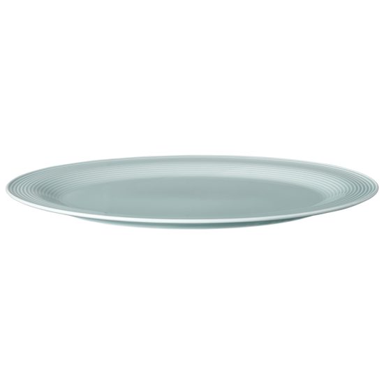 Beat arctic blue: Oval platter 35x28 cm, porcelain Seltmann