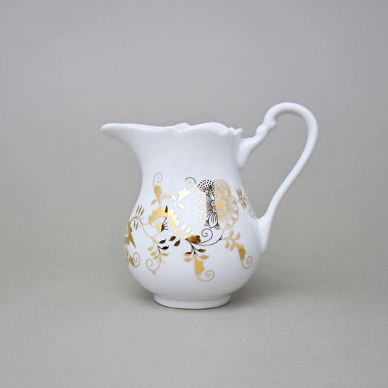 Creamer 250 ml, Golden Onion Pattern, Český porcelán from Dubí