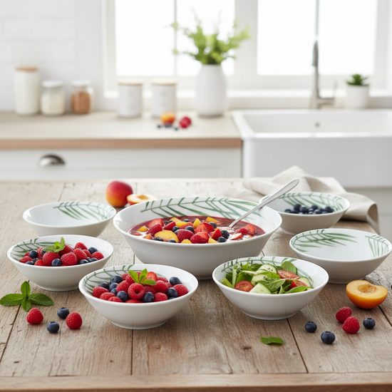 Kompotová souprava pro 6 osob, Thun 1794, karlovarský porcelán, SYLVIE 80325