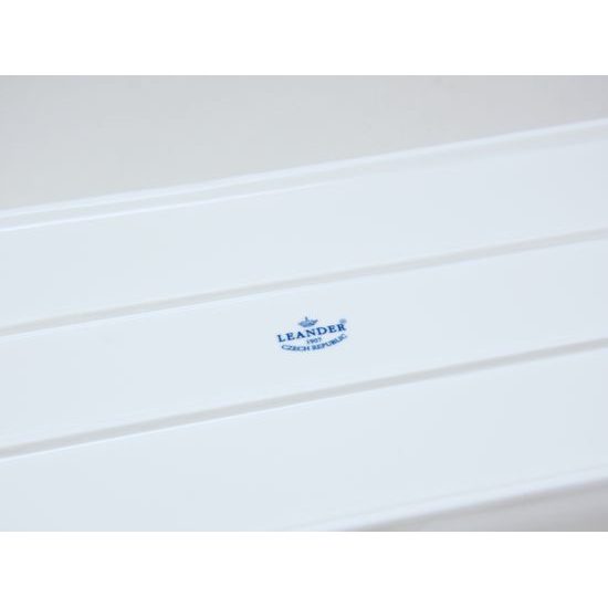 Cibulák: Podnos 36 x 16 cm, Leander 1907