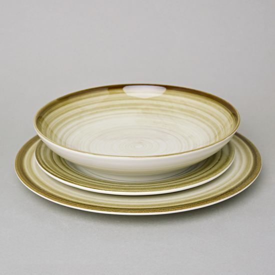 Plate Set for 1 pers. 25,5 / 21 / 20,5, RUSTIC, Český porcelán a.s.