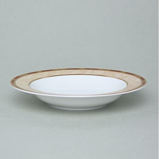 Deep plate 22 cm, Saphyr, Thun 1794, karlovarský porcelán