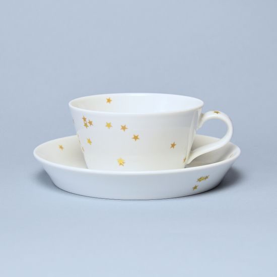 Tea Cup 200 ml and Saucer 15 cm, TRIC Stars, Arzberg Porcelain