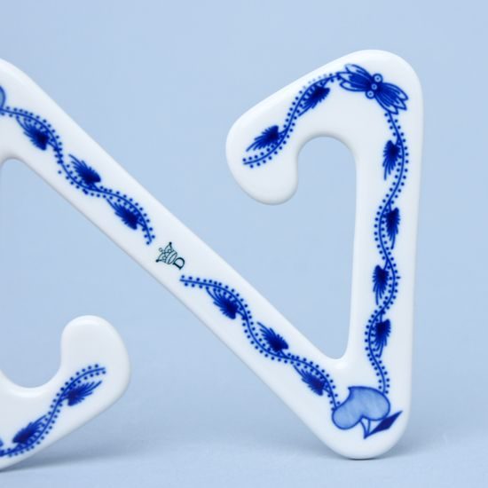 Spona na záclonu Z - velká 12,5 x 11 cm , Cibulák, originální z Dubí