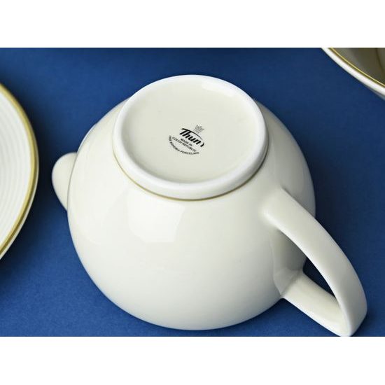 Lea ivory gold: Dining set for 6 persons, Thun 1794 Carlsbad porcelain