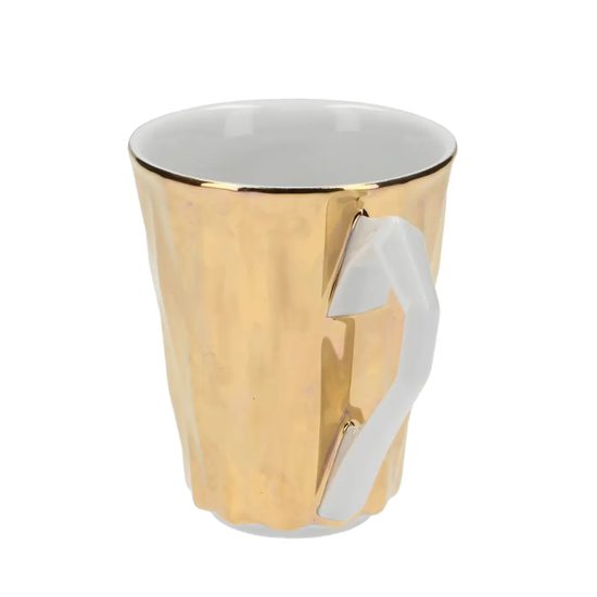 Hrnek 250 ml, Diamond Gold, porcelán Goldfinger