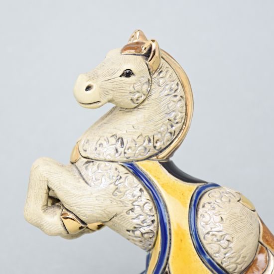 De Rosa - Šedý kůň 15 x 12 x 6 cm, keramická figurka, DeRosa Montevideo
