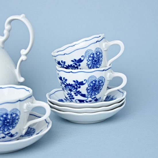 Coffee set for 4 pers., Original Blue Onion Pattern