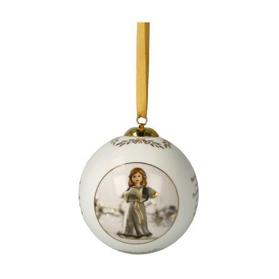 Výroční koulička 2024, 7,5 / 7,5 / 8 cm, porcelán, Goebel