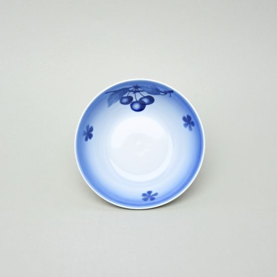 Bowl 13 cm, Thun 1794 Carlsbad porcelain, BLUE CHERRY