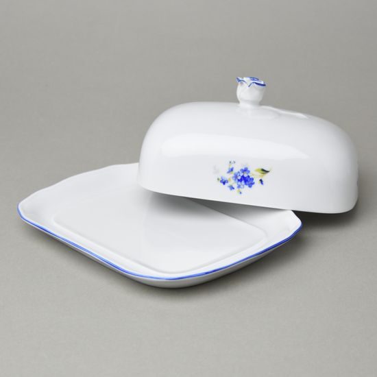 Máslenka na 250 g máslo, pomněnky, Český porcelán a.s.