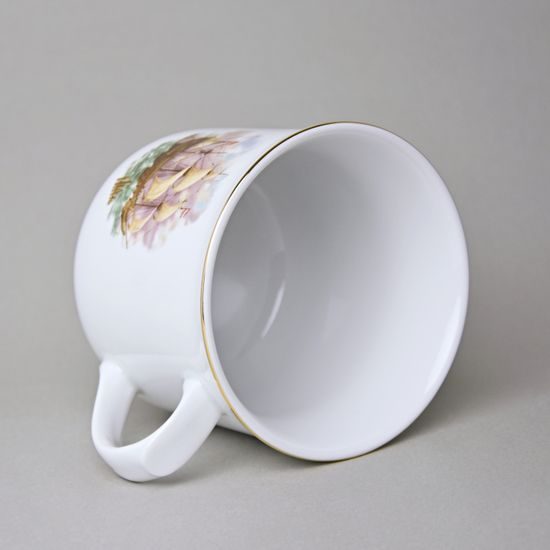 Mug Warmer 0,65 l, Historic sailing ships + giold line, Český porcelán a.s.