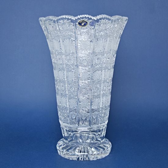 Crystal Hand Cut Vase - 500PK, 305 mm, Crystal BOHEMIA