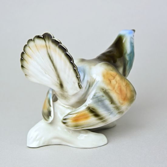 Tetřev, 19 x 13 x 15 cm, Luxor, Porcelánové figurky Duchcov