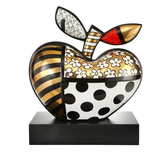 Figurka Golden Big Apple 40 cm, porcelán, Britto, Goebel Artis Orbis