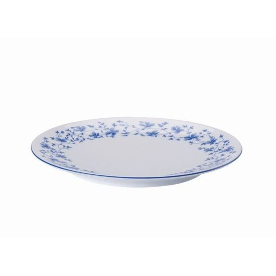 Plate dessert 17 cm, FORM Sugar 1382 Blaublüten, Arzberg porcelain