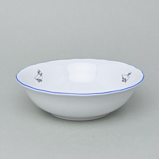 Fruit bowl 23 cm, Cesky porcelan a.s., Goose