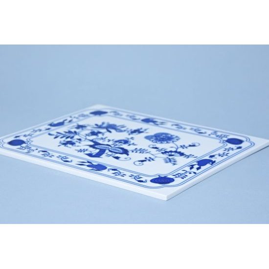 Kuchyňská podložka / destička MALÁ 20 x 25,5 cm, Cibulák, originální z Dubí