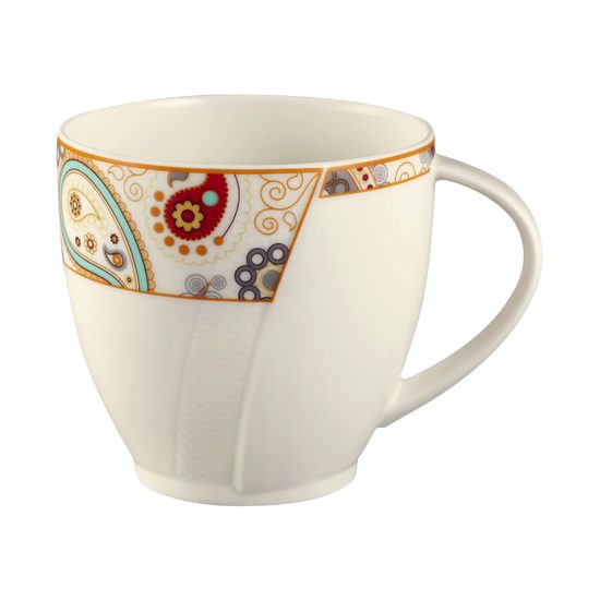 Coffee cup and saucer, Achat 4045 Myst, Tettau Porcelain