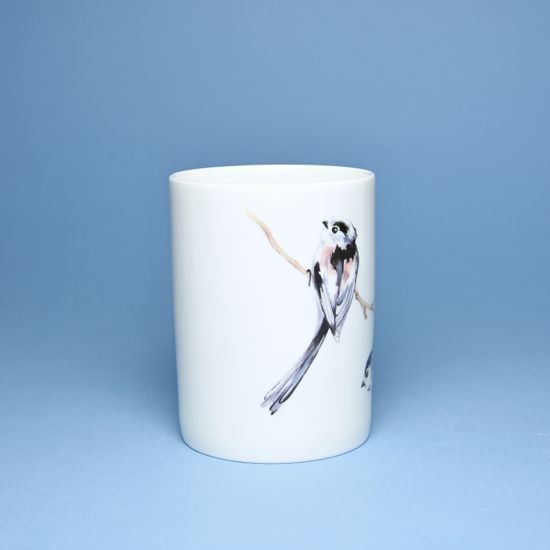 Birds collection - the Longtail Tit: Mug Lucy 320 ml, English Fine Bone China, Roy Kirkham