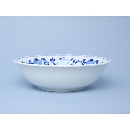 Fruit bowl 23 cm, Original Blue Onion Pattern, QII