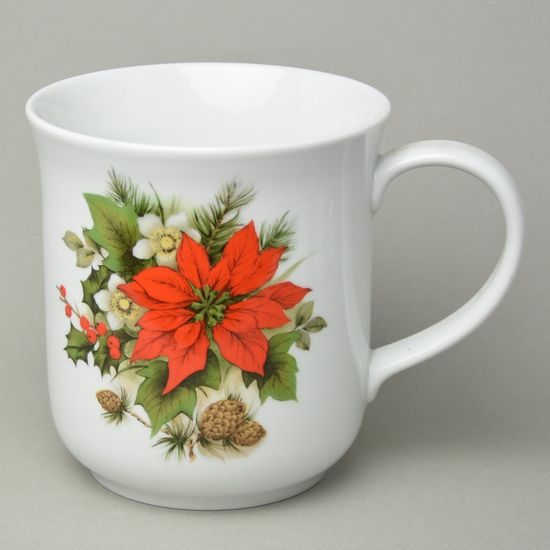 Mug Golem 1,5 l, Poinsettia flower, Český porcelán a.s.