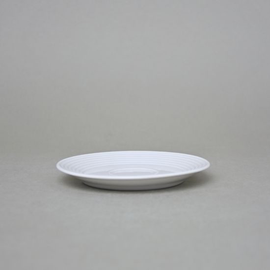 Podšálek 120 mm, Lea bílá, Thun karlovarský porcelán