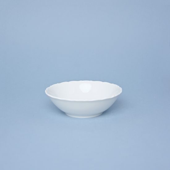 Bowl 13 cm 200 ml, Ophelia white with bottom sign, Thun 1794