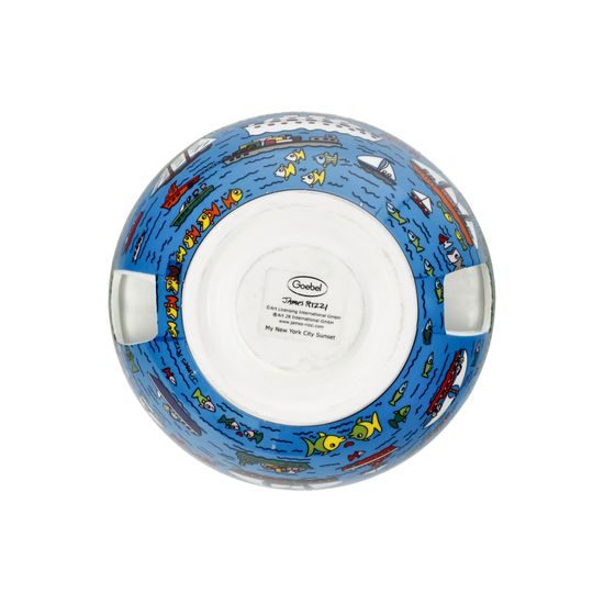 Teapot with warmer My New York City Sunset 1,2 l, fine bone china, J. Rizzi, Goebel