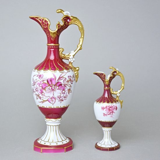 Vase AMPHORA one handle mini 18 cm, Purple, Vases Duchcov