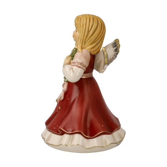 Veselý anděl 9,5 / 9,5 / 14 cm, kamenina, Goebel