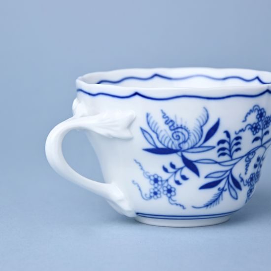 Šálek vysoký C 250 ml na větší čaj a kafe, Cibulák, originální z Dubí, 2. j.