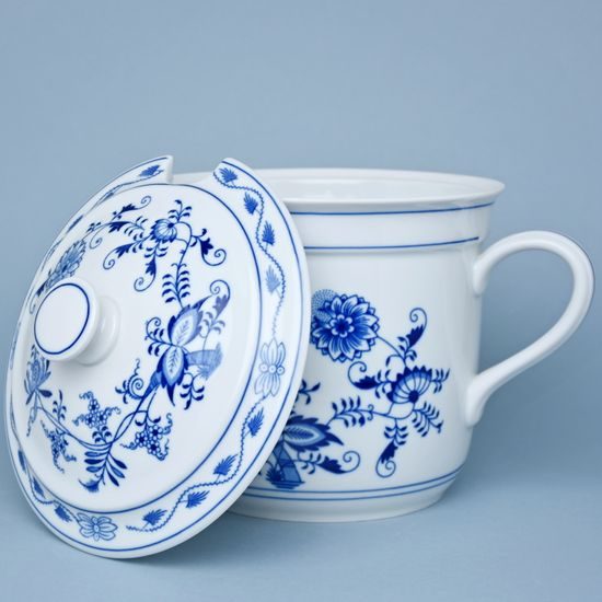 Mug "Cesky" w/2 handles and lid 3 l, Original Blue Onion pattern