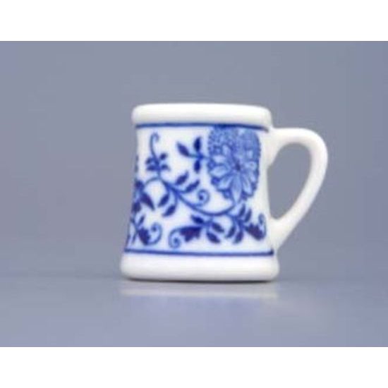 Beer mug mini 3 cm, Original Blue Onion Pattern