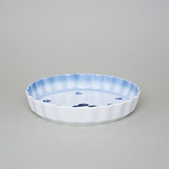 Baking bowl round 21 x 3,7 cm for cake, Thun 1794, BLUE CHERRY
