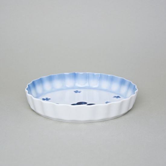 Mísa zapékací koláčová 21 x 3,7 cm, Thun 1794, karlovarský porcelán, BLUE CHERRY