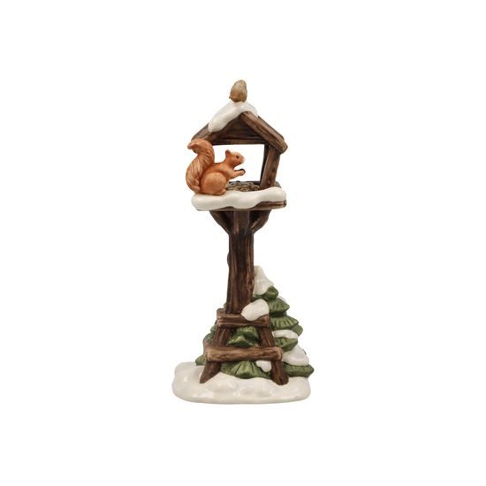 Figurka Malá zimní snídaně 6 / 5,5 / 13 cm, kamenina, Goebel