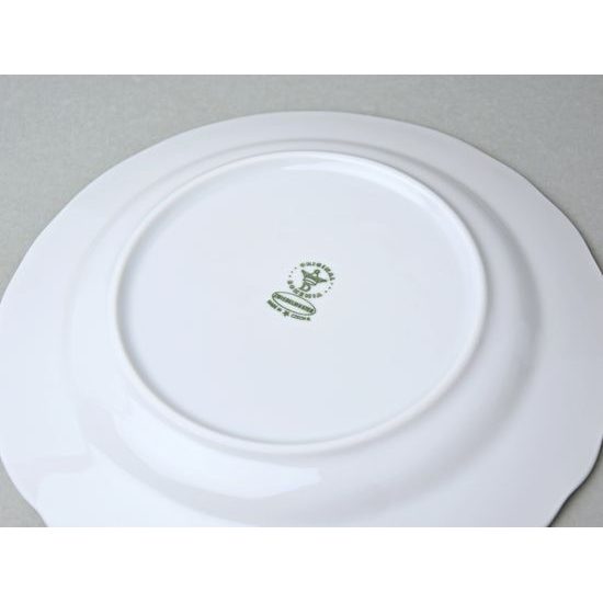 Talíř mělký 21 cm, Zelený cibulák, Český porcelán, a.s.