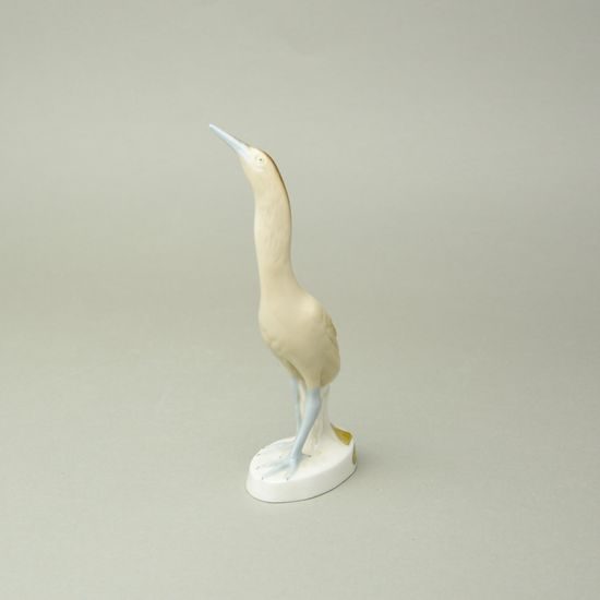 Bukač - pták 19 cm, Luxor, Porcelánové figurky Duchcov
