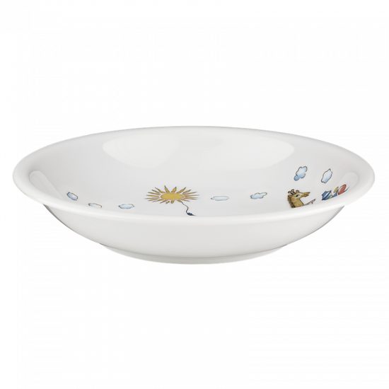 Bowl/plate deep 20 cm Animal train, Compact 25178, Seltmann porcelain