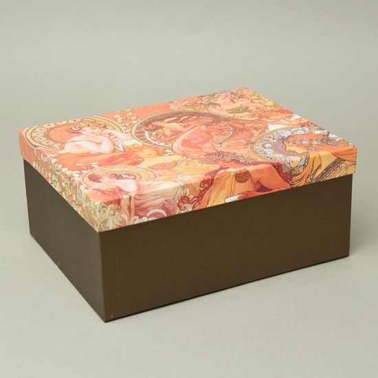 Sada 2 šálků 250 ml + podšálků 14 cm, Topaz, A. Mucha, Home Elements