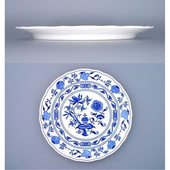 Plate club (pizza) 30 cm, Original Blue Onion Pattern