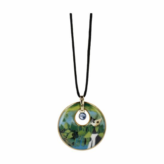 Necklace R. Wachtmeister - Principe ranocchioi, 5 / 5 / 0,05 cm, Fine Bone China, Cats Goebel