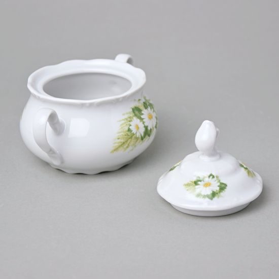 Sugar bowl 350 ml, Thun 1794, karlovarský porcelán, CONSTANCE Daisy