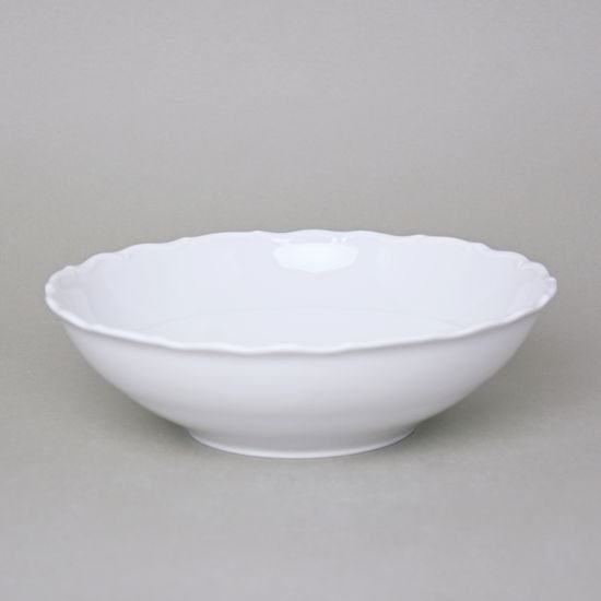 Bowl deep 23 cm, Ophelie/Verona white, THUN 1794